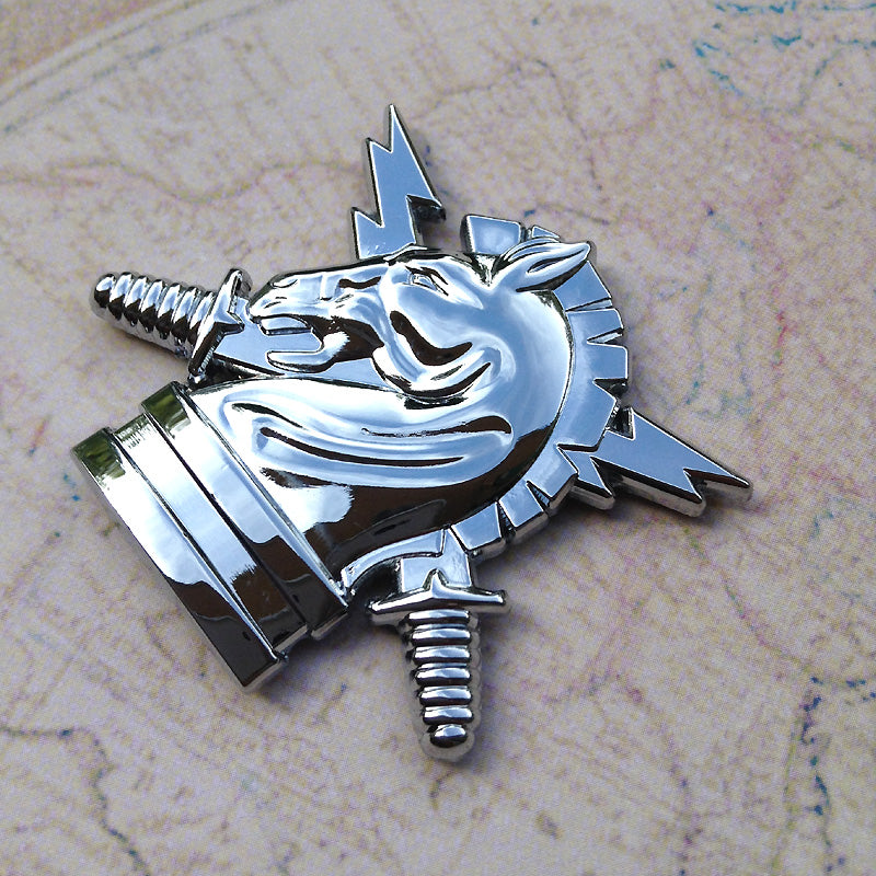 Psychological Operations PSYOPS Metal Decal