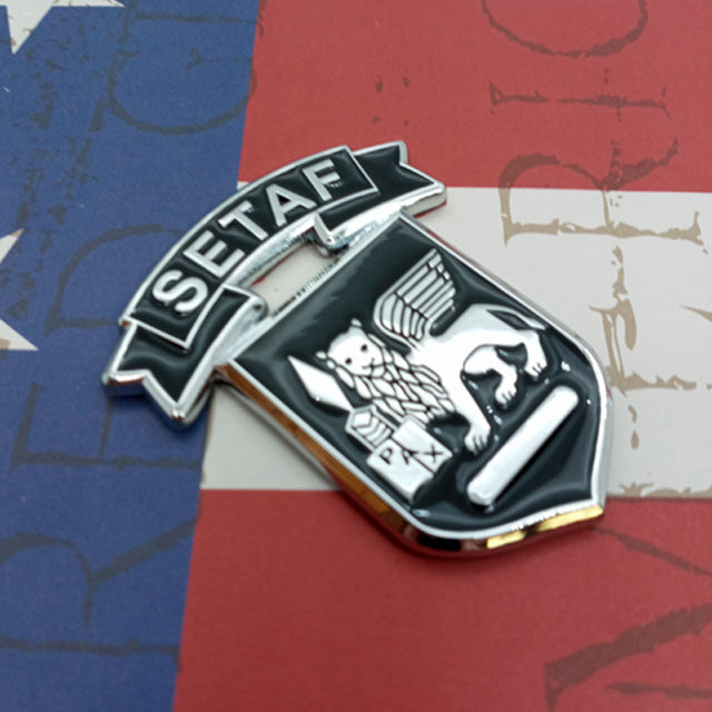 Southern European Task Force (Airborne) Metal Decal