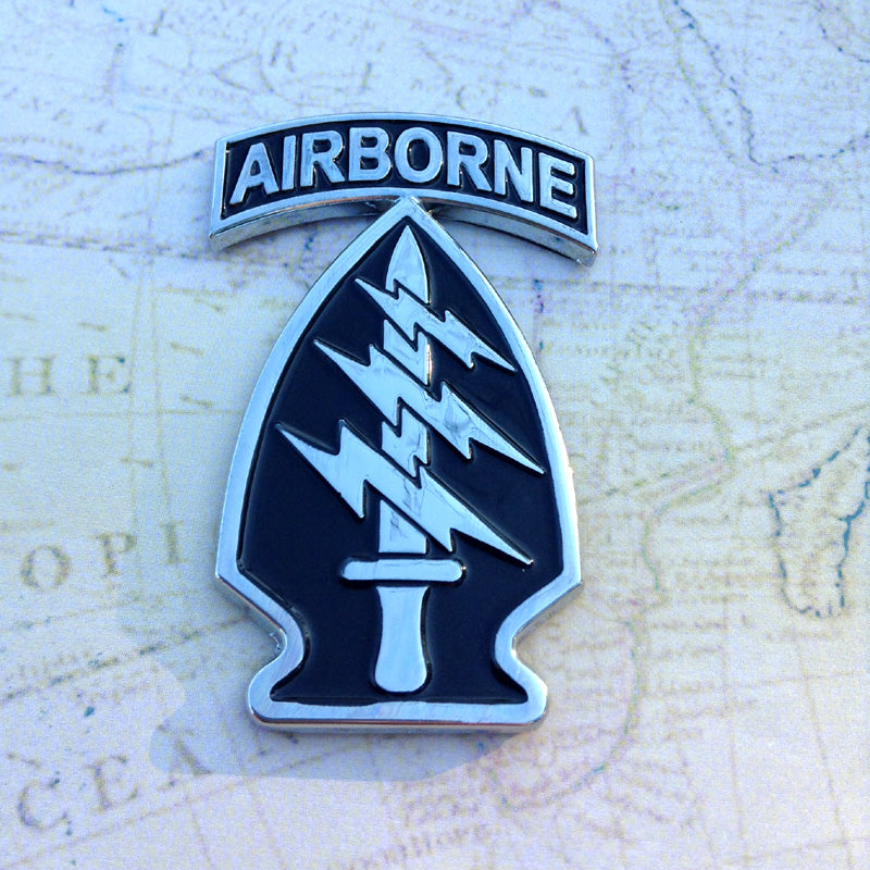 US Army Special Forces Metal Decal