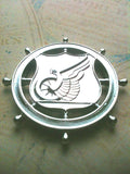 Army Transportation Insignia Metal Decal
