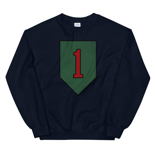 1st Infantry Div Distressed Sweatshirt