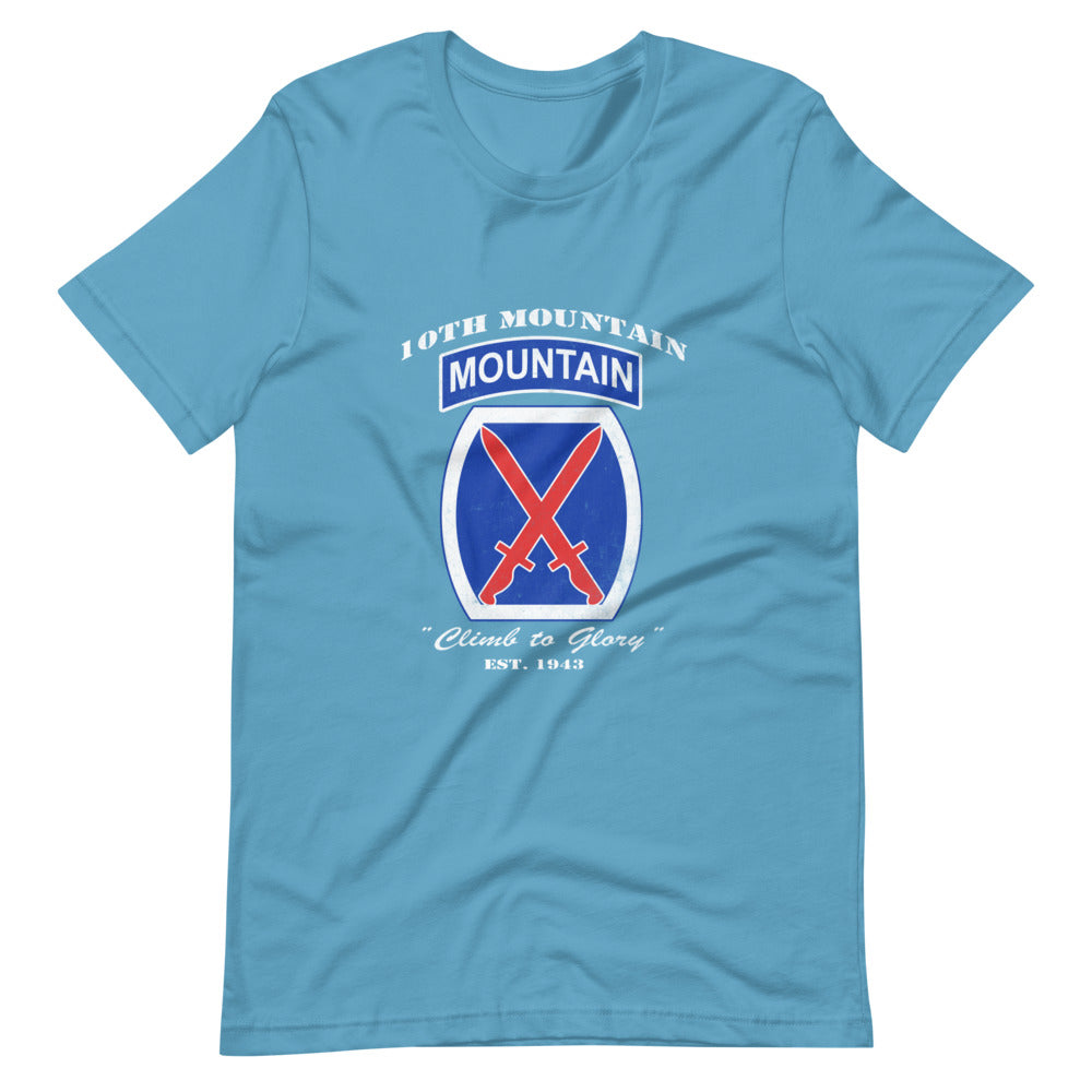 10th MOUNTAIN Short-sleeve unisex t-shirt
