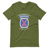 10th MOUNTAIN Short-sleeve unisex t-shirt
