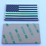 US Flag Thin Green Line