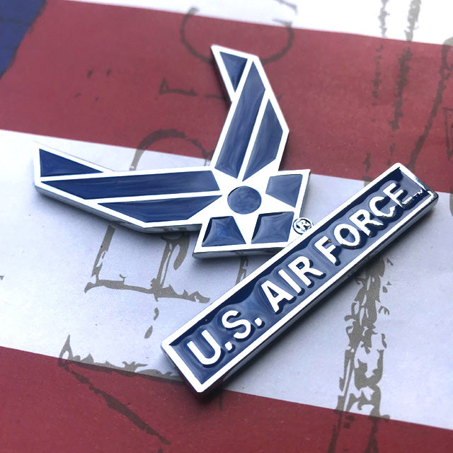 United States Air Force Color Metal Decal