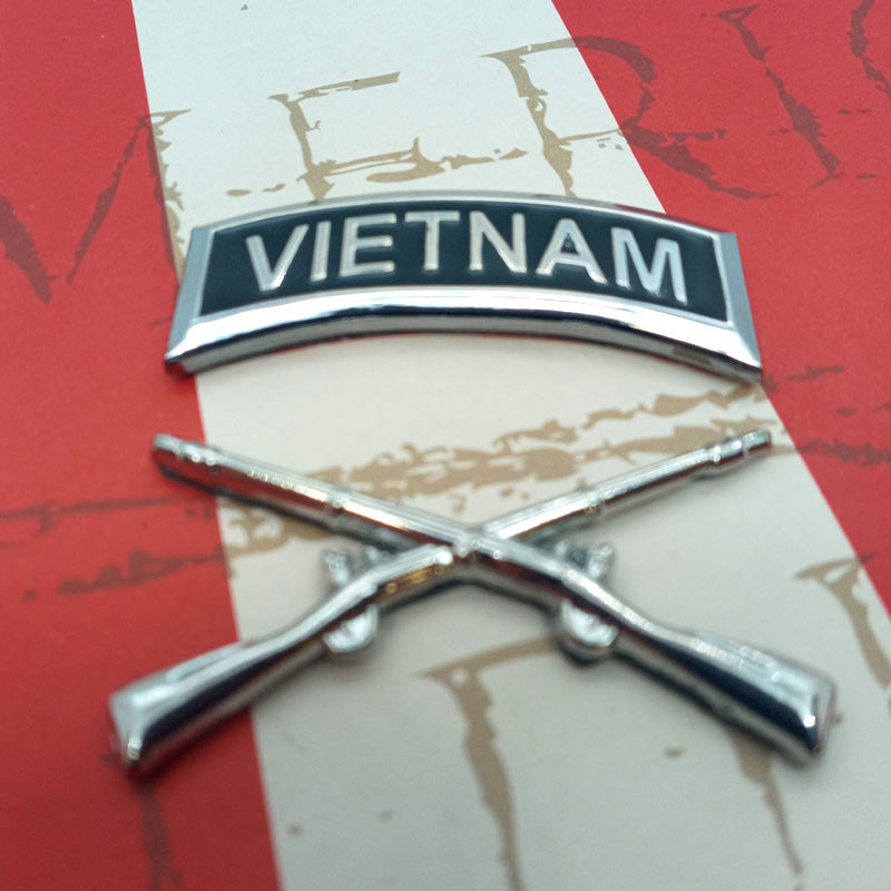 Vietnam Tab Metal Decal