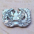 Warrant Officer Eagle Rising Metal Car Emblem